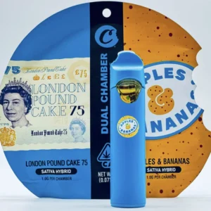 Cookies London Pound Cake 75 Disposable